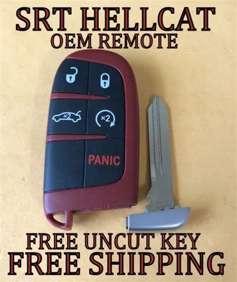 NEW OEM DODGE Charger Challenger Srt Hellcat Smart Key Proximity Remote Fob PicClick