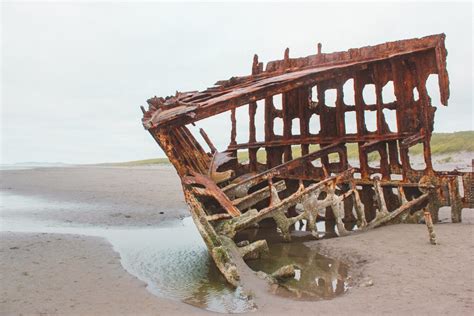 Peter Iredale Shipwreck At Fort Stevens Explore The Map
