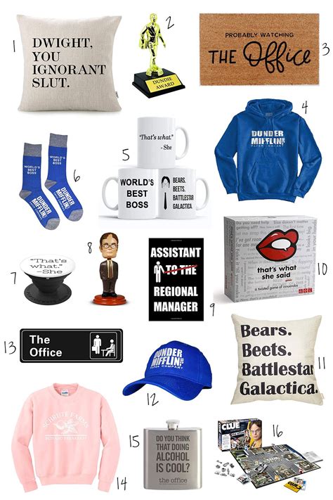 Gift ideas for friends tv show fan. 16 The Office Themed Gift Ideas for Diehard Dunder Mifflin ...