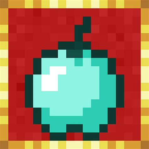 Diamond Apple Programmer Art Minecraft Texture Pack
