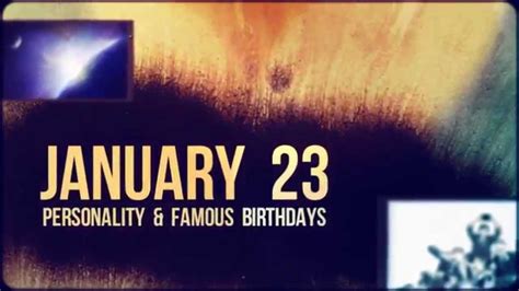 From wikimedia commons, the free media repository. January 23 - personality & famous birthdays - YouTube