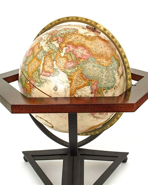 Frank Lloyd Wright Hexagon Desk Globe Maclin Studio