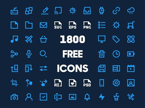 Grandes Paquetes De Iconos Gratuitos Que Todo Diseñador Debería Tener