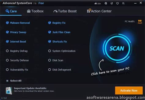 Advanced Systemcare Pro 7 Full Download With Serial Key