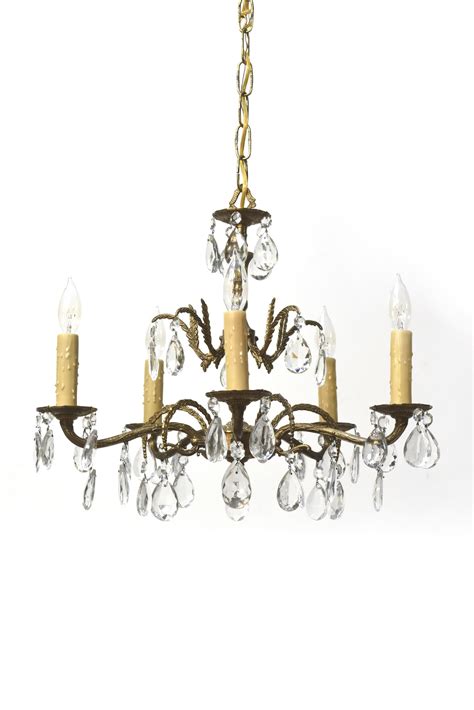 Spanish Chandelier Miss Spanish Brass Crystal Chandelier Now Visible