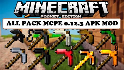 You just need to download the right app, find the mods you want to add, and install. MINECRAFT Build PE 0.12.3 APK MOD Installer ALL PACK ...