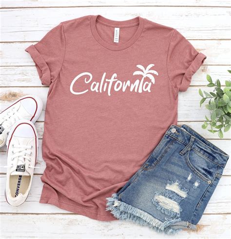 California Shirt California Tshirt California T Etsy