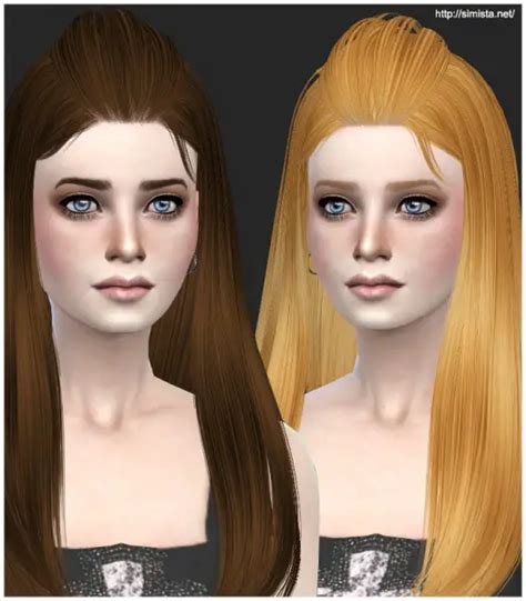 Sims 4 Hairs Simista Butterfly Sims Hairstyle 135 Retexture