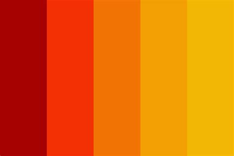 Shade Of Orange 2 Color Palette