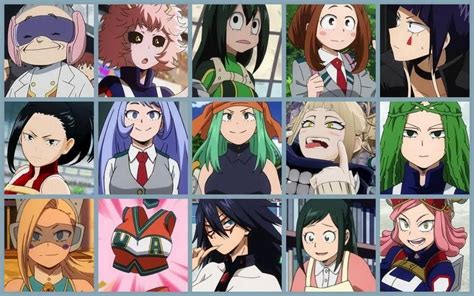 My Hero Academia Female Characters Quiz By Babymonkee Photos