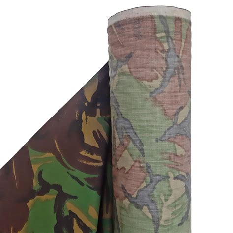 Camo Fabric Original British Army Military Camouflage Dpm Woodland