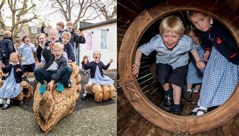 New Playgrounds For Thomass Day Schools