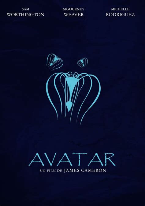 30 Beautifully Designed Minimal Movie Posters Avatar Poster Minimal