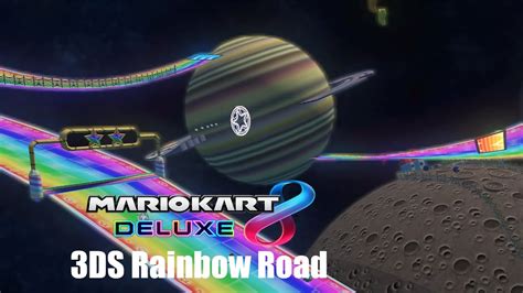 3ds Rainbow Road Custom Track Mario Kart 8 Deluxe Youtube