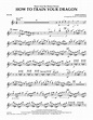 Download Music From How To Train Your Dragon - Flute Sheet Music By ...