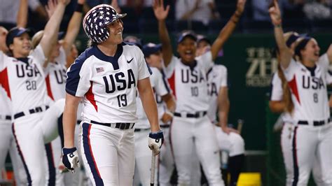 Softball Olympics 2020 U S Softball Team Qualifies For 2020 Olympic