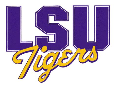 Lsu Tigers Logo Font