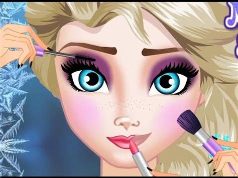 Elsa Makeup School - Disney Elsa Frozen Games - Make Up ...