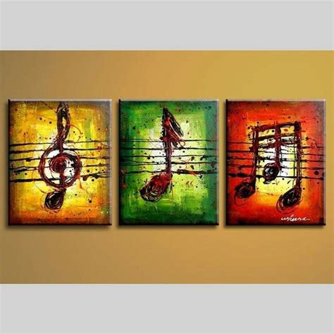 For Music Fans Three Guitars Canvas For Wall Decoration Wall Decor