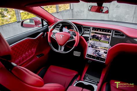 Tesla Roadster Interior 4 Seater Car Wallpaper