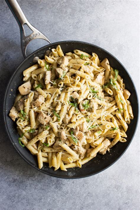 Creamy Chicken And Pesto Pasta Coco And Ash