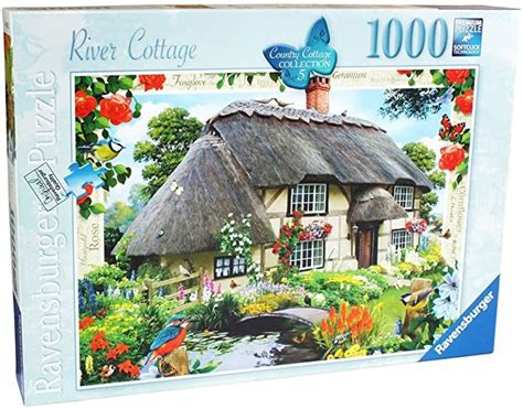 Ravensburger 19022 Country Collection No5 River Cottage 1000pc Jigsaw