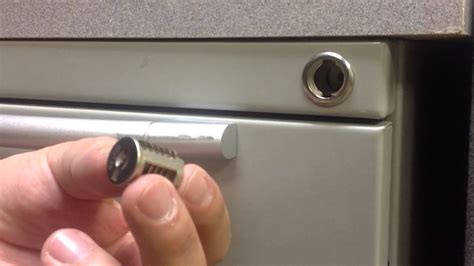 Without one, a file locking bar can lock down as many drawers as you want. How To Remove A Filing Cabinet Lock | www.resnooze.com