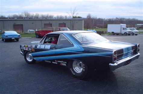 1966 Ford Fairlane Super Stock Drag Car W 2012 Conntinental Enclosed