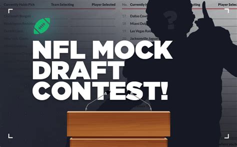 Let's take a look at one last mock draft before the top prospects get interviewed, measured and tested at the nfl combine in indianapolis. 2020 NFL Mock Draft Contest - Fill Out Your Own Printable First-Round Mock