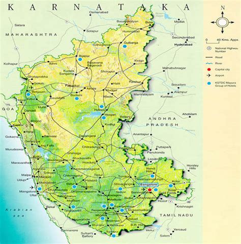 Bangalore, mysore, chikmagalur and more. Tourist map of karnataka | map of karnataka state | karnataka map