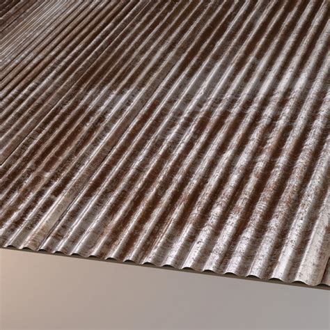 3d Corrugated Sheet Metal Roof