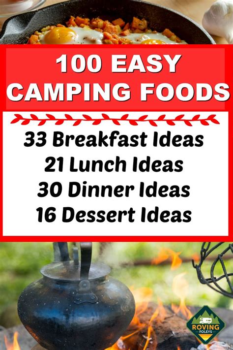 Easy Camping Recipes For Large Groups Food Recipe Story