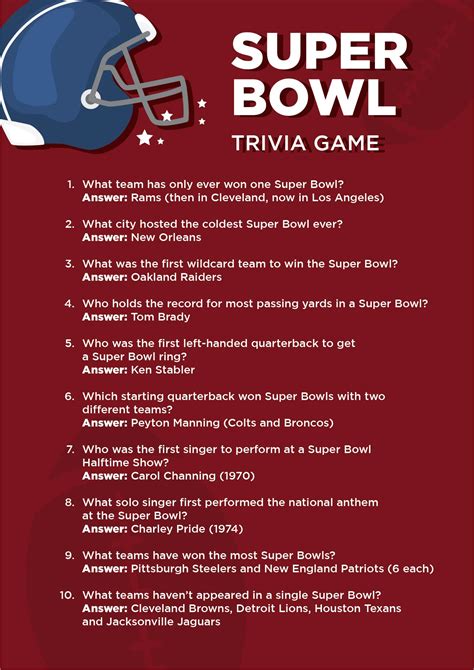 Printable Nfl Trivia Questions And Answers Printablee