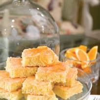 Using excess parchment as handles, lift brownies out of pan, and cut into squares. Paula Deen Orange Brownies Recipe - Food Fanatic