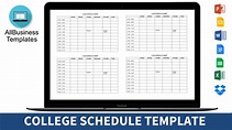 Kostenloses College Class Schedule Planner