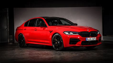 Bmw M5 Competition Red 2020 4k 5k Hd Wallpapers Hd Wallpapers Id 32541