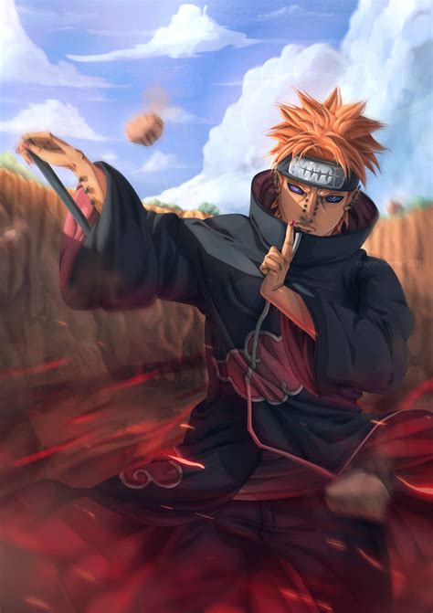 Pain Naruto Shippuden By Dragon Anime On Deviantart