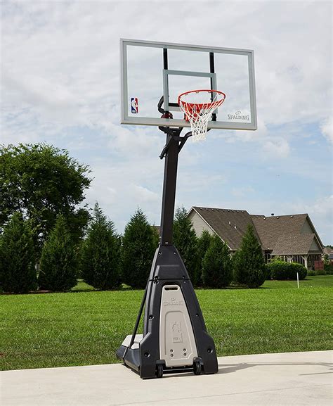 Wholesale Spalding The Beast Glass Portable Basketball Hoop 60” Glass
