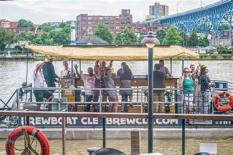 The Brewboat Of Cleveland Photograph By Donna M Bungo Fine Art America