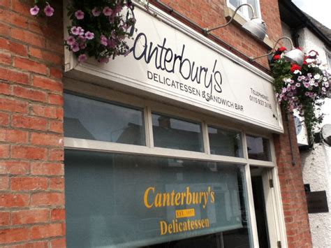Canterburys Delicatessen And Sandwich Bar In Keyworth The Nottingham