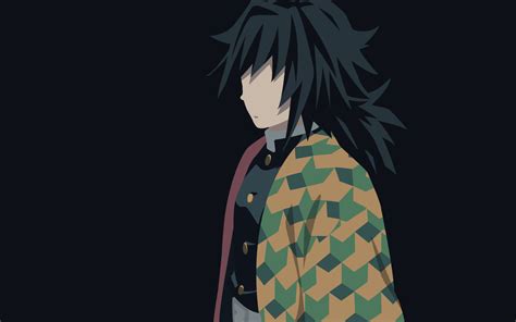 2880x1800 Giyuu Tomioka Kimetsu No Yaiba Minimal Macbook Pro Retina