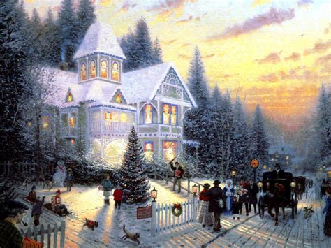 Free Thomas Kinkade Wallpapers For Desktop Wallpaper Cave