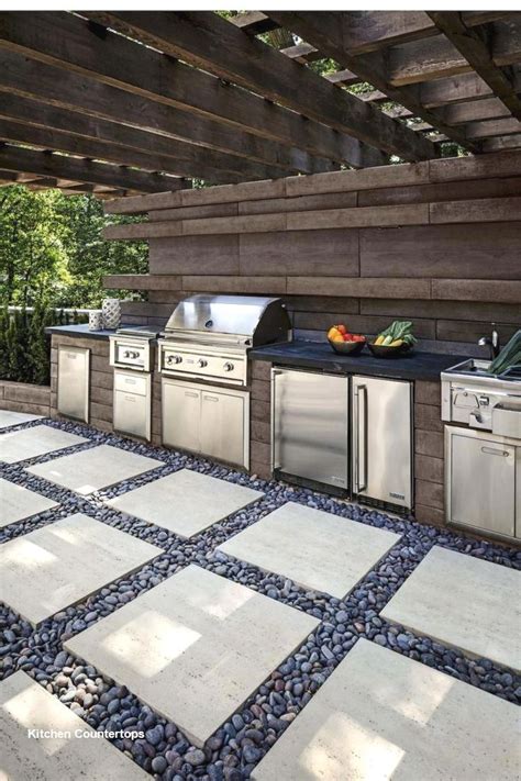 What is the cheapest kitchen countertop? Kitchen Countertop Ideas in 2020 | Outdoor kitchen design ...