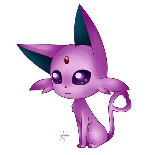 Chibi Espeon By Awildweavile On Deviantart