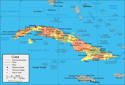 Cuba Mapas Geográficos De Cuba Enciclopédia Global