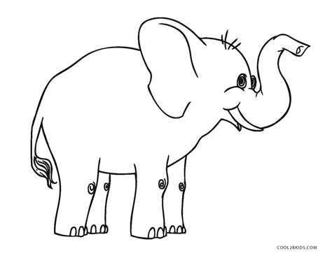 Circus elephant clipart black and white. Free Printable Elephant Coloring Pages For Kids