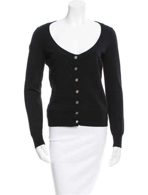 Dolce And Gabbana Long Sleeve Scoop Neck Cardigan Clothing Dag50329