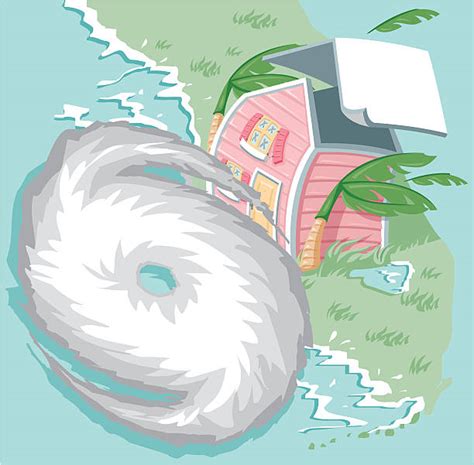 Home Hurricane Damage Illustrations Royalty Free Vector Graphics