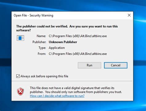 How To Enable Open File Security Warning On Windows 10 Windows 10 Forums