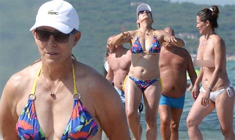 Martina Navratilova Soaks Up The Sun On The Beach With Partner Julia
